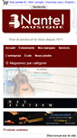 Mobile Screenshot of nantelmusique.ca